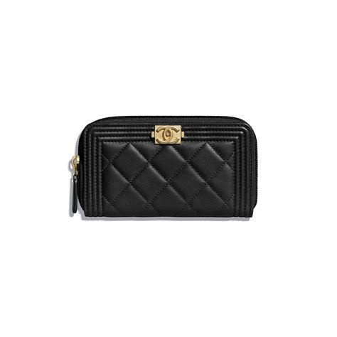 chanel boyfriend wallet|boy chanel zipped wallet.